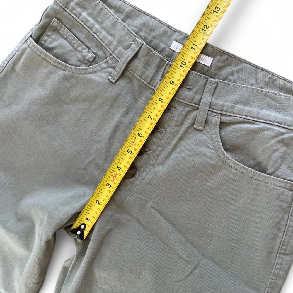 Lucky Brand Olive Green Mid-Rise‎ Jeans